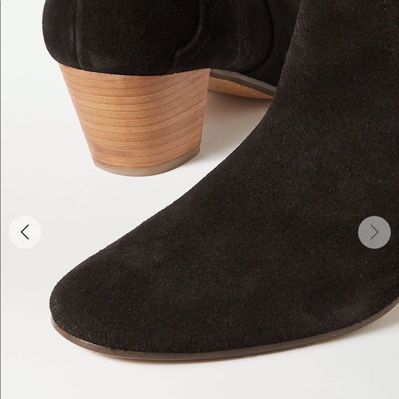 NWOT Isabel Marant Etoile Black Decker Western Ankle Boot - size US 7 / EU 37 - Picture 3 of 8